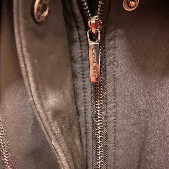 Michael Kors Belted Winter Coat w/ Faux Leather Trim Sz XS EUC!! - Picture 11 of 15